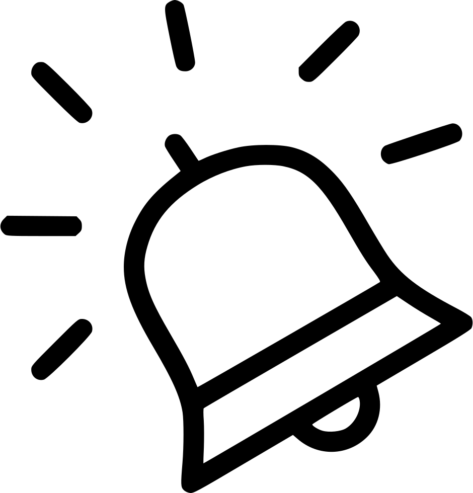 Bell Ring Toll Sound Vibrate Alarm Alert - Ring Bell Alert, HD Png Download PNG with transparent background