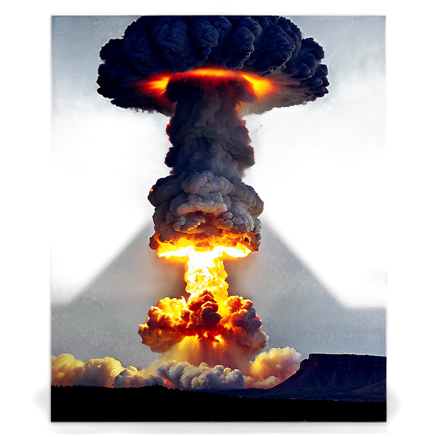 Nuclear Bomb Explosion Png 05252024