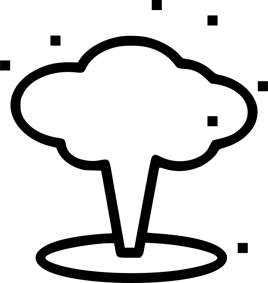 Nuclear Explosion Icon