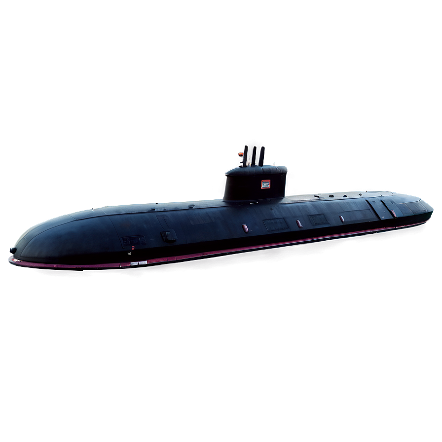 Nuclear Powered Submarine PNG 16 PNG with transparent background