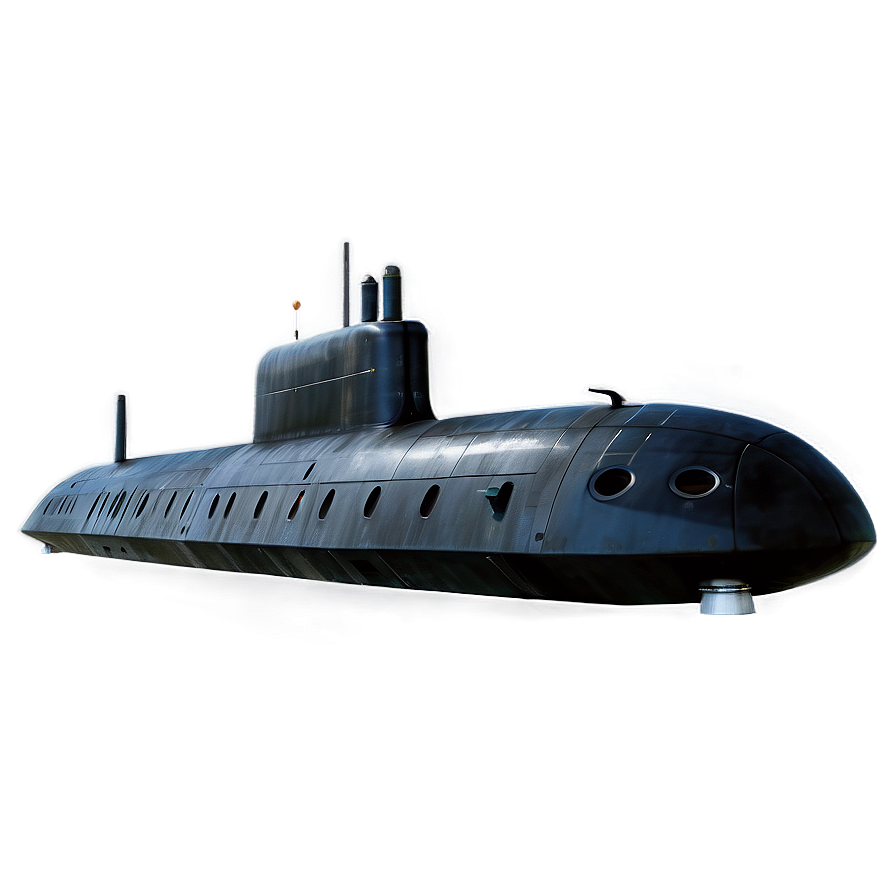 Nuclear Powered Submarine PNG nnu98 PNG with transparent background