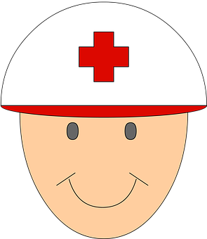 Nurse Emoji Smile Icon PNG with transparent background