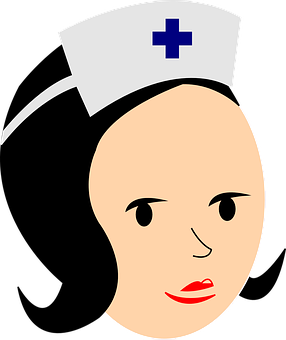 Nurse Icon Graphic PNG with transparent background