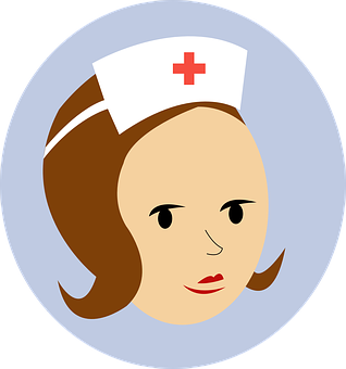 Nurse Icon Graphic PNG with transparent background
