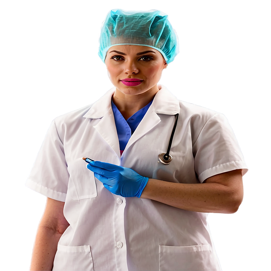 Nurse In Laboratory Png Edw