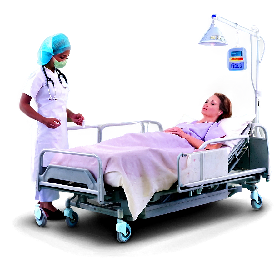 Nurse In Patient Room Png Xub