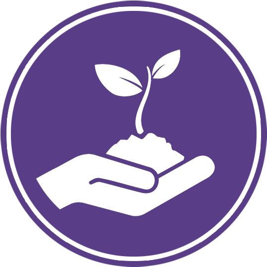 Nurturing Growth Leadership Icon PNG with transparent background