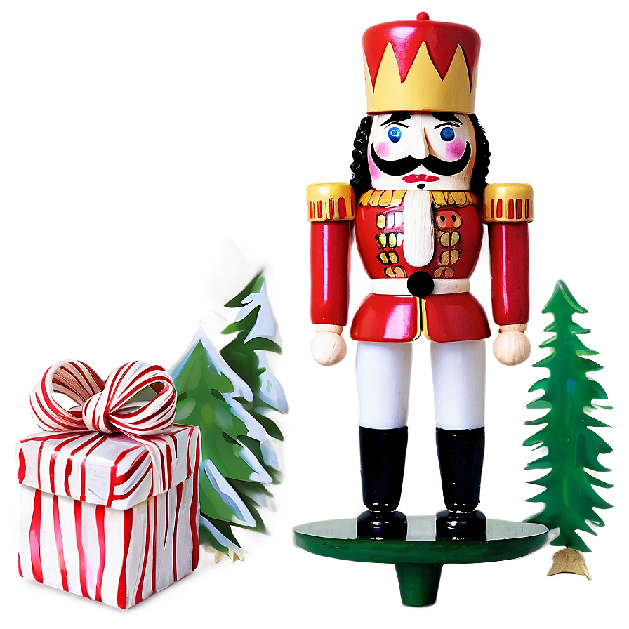 Nutcracker Christmas Decor Png 06122024