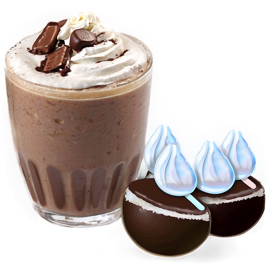 Nutella Milkshake Png 05242024