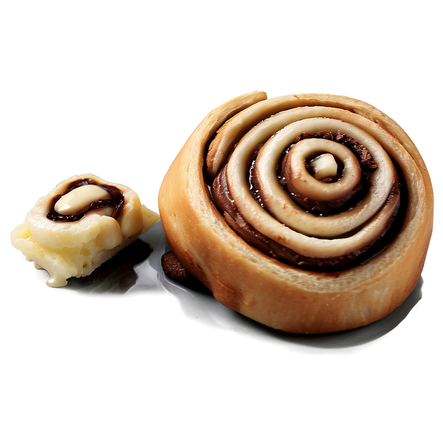 Nutella Stuffed Cinnamon Roll Png Xgo