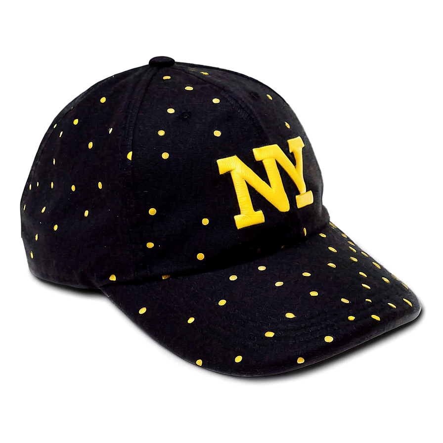 Ny Hat With Polka Dots Png Ffe