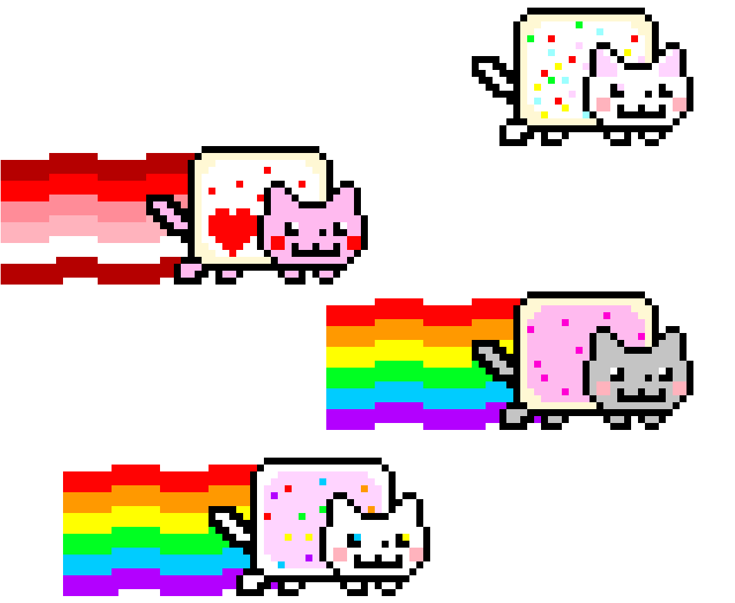 Nyan_ Cat_ Pixel_ Art_ Trio.png