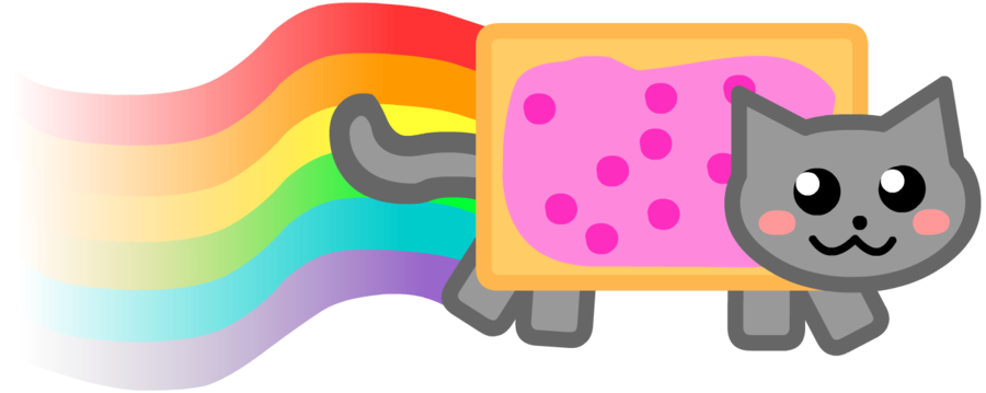 Nyan_ Cat_ Pop_ Tart_ Rainbow