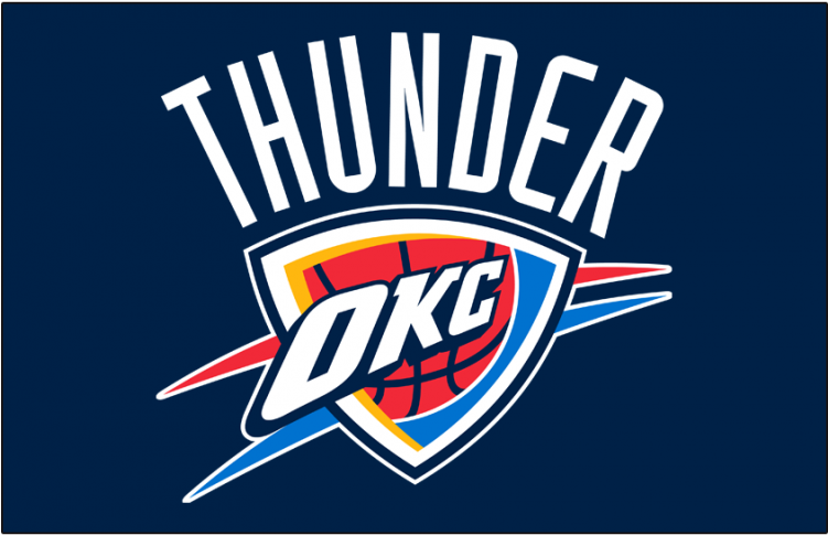 Oklahoma City Thunder Logos Iron On Stickers And Peel-off - Oklahoma City Thunder PNG image with a transparent background, free high-resolution download