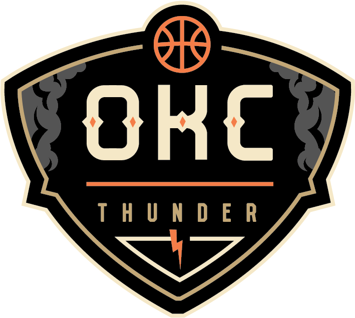 The Thunder Are An Nba Team With Star Power, But They - Oklahoma City Thunder Concept Logos PNG with transparent background
