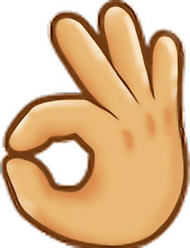 #emoji #emoticono #ok #perfecto - Ok Emoji Samsung, HD Png Download PNG with transparent background