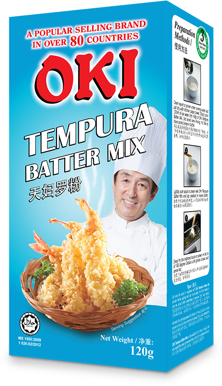 O K I Tempura Batter Mix Package