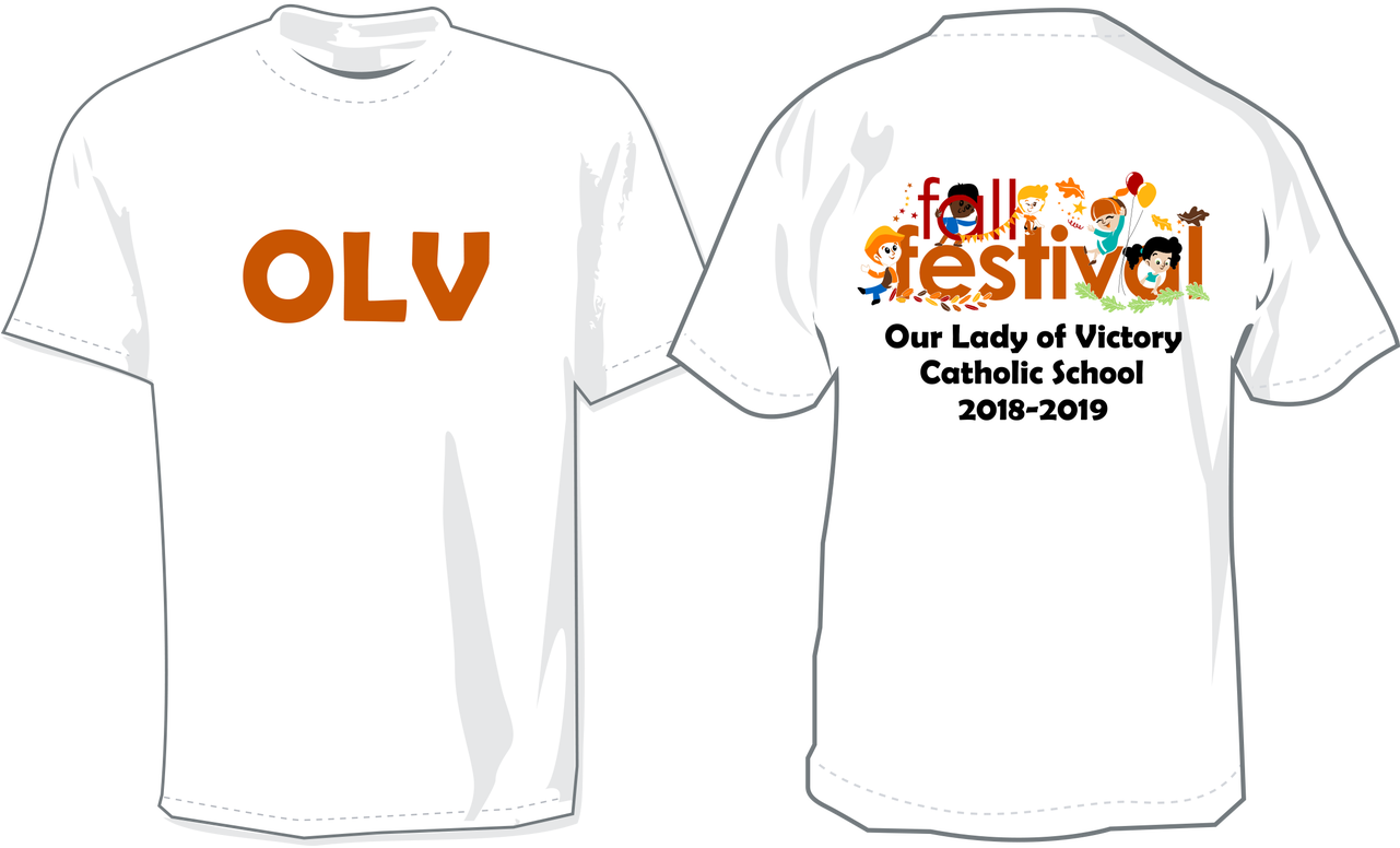 O L V Fall Festival T Shirt Design