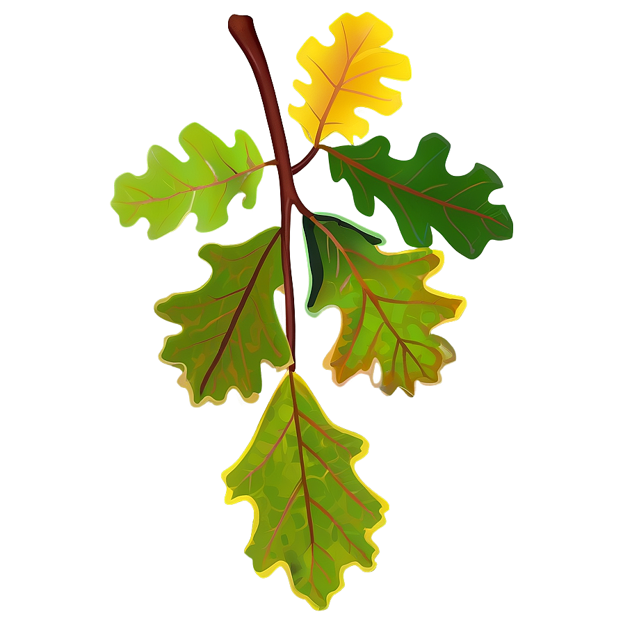 Oak Leaves PNG 05042024 PNG with transparent background
