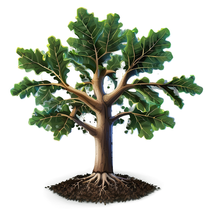 Oak Sapling Growth PNG qhw27 PNG with transparent background