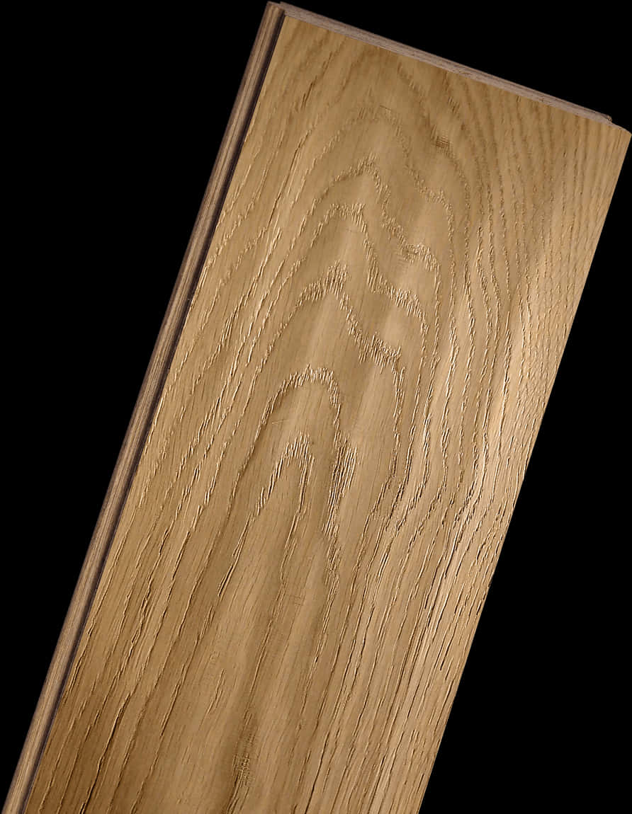 Oak Wood Flooring Plank PNG with transparent background