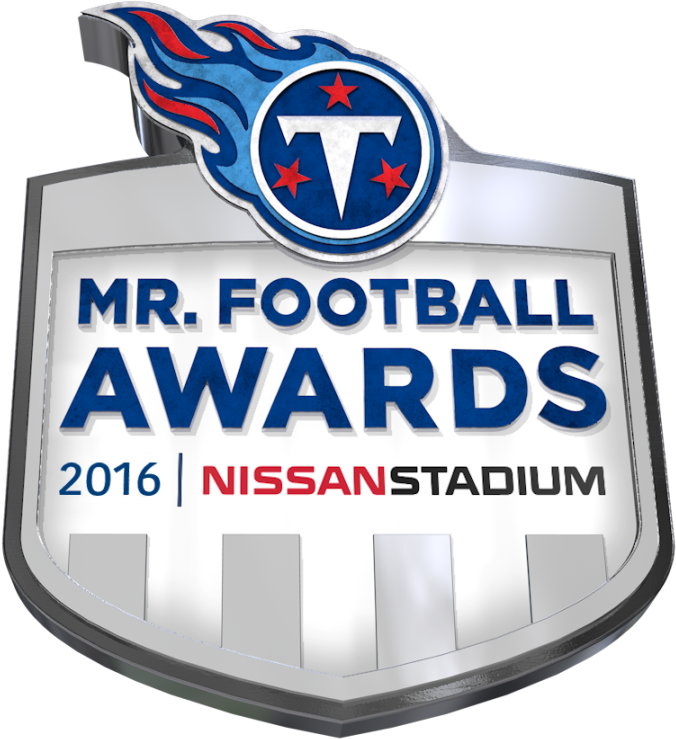 Oakland's Stevens & Siegel's Smith Mr - Tennessee Titans Mr Football Awards PNG with transparent background