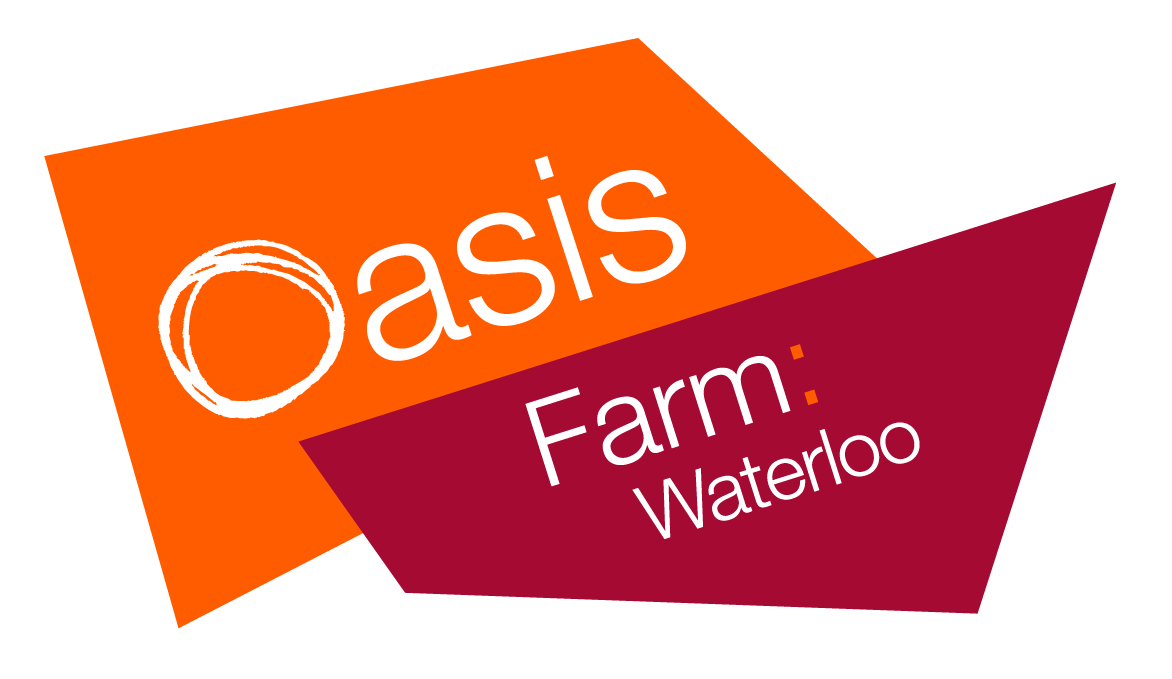 Oasis Farm Waterloo Logo PNG with transparent background