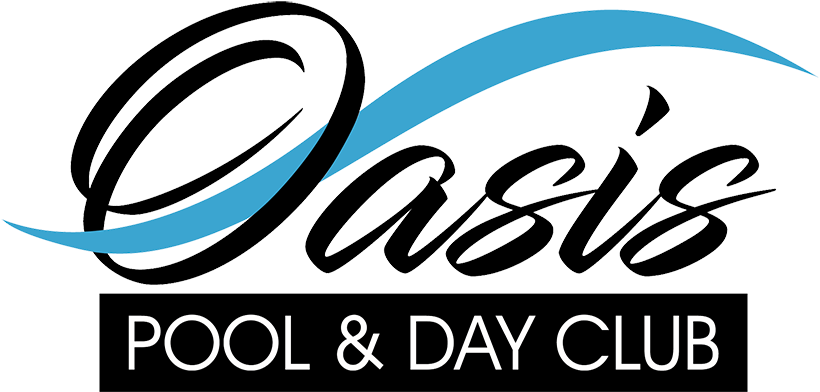 Oasis Pool Day Club Logo PNG with transparent background