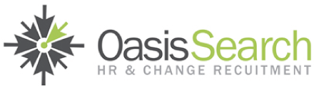 Oasis Search Logo H R Change Recruitment PNG with transparent background
