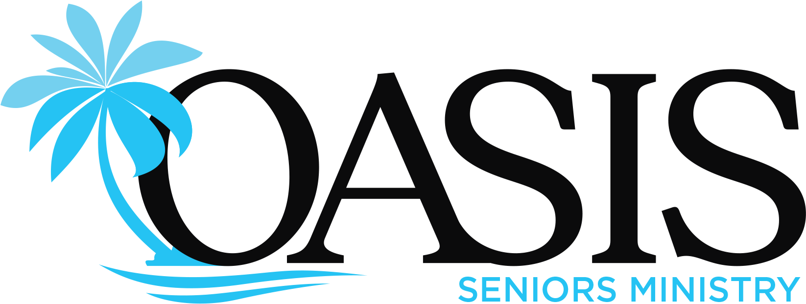 Oasis Seniors Ministry Logo PNG with transparent background