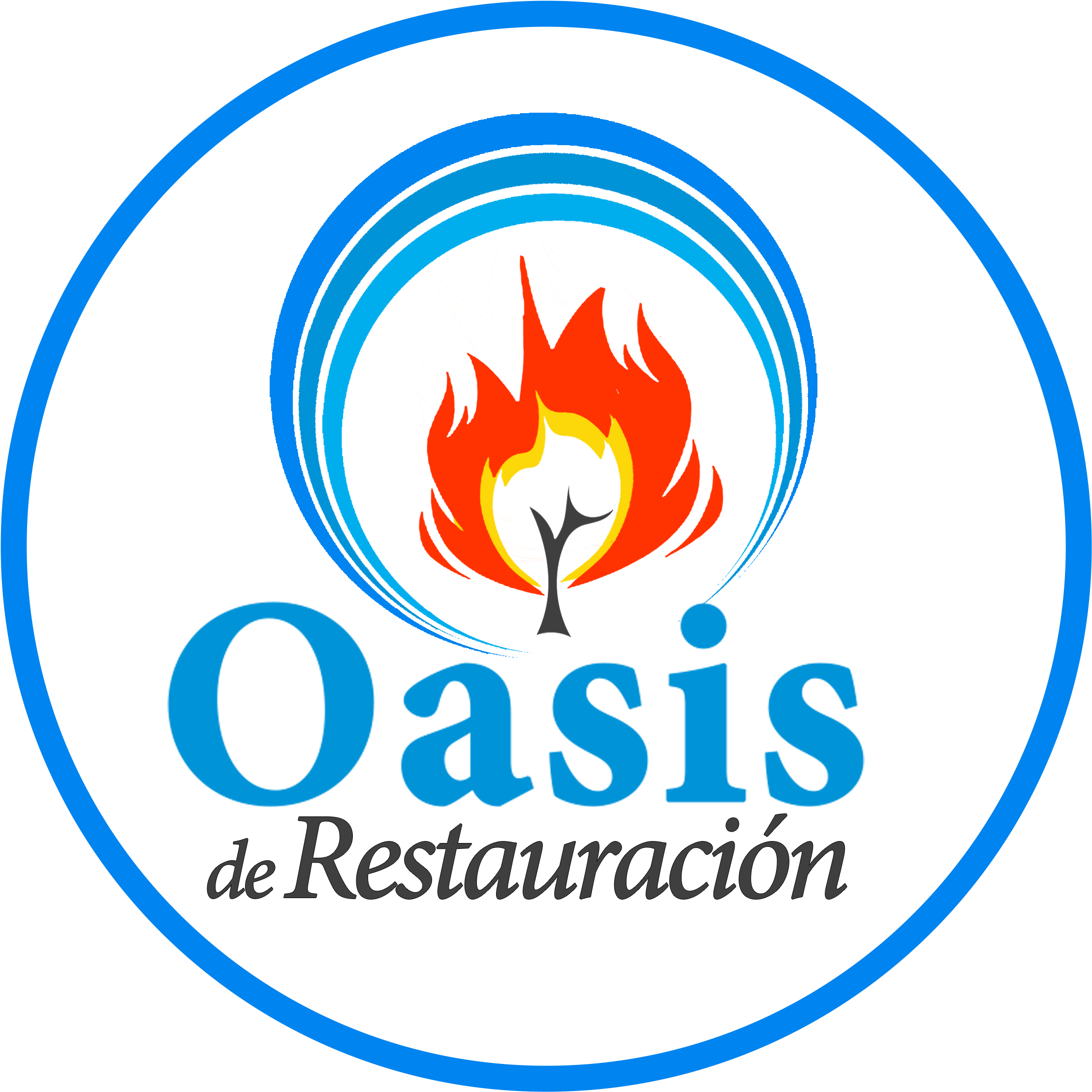 Oasisde Restauracion Logo PNG with transparent background