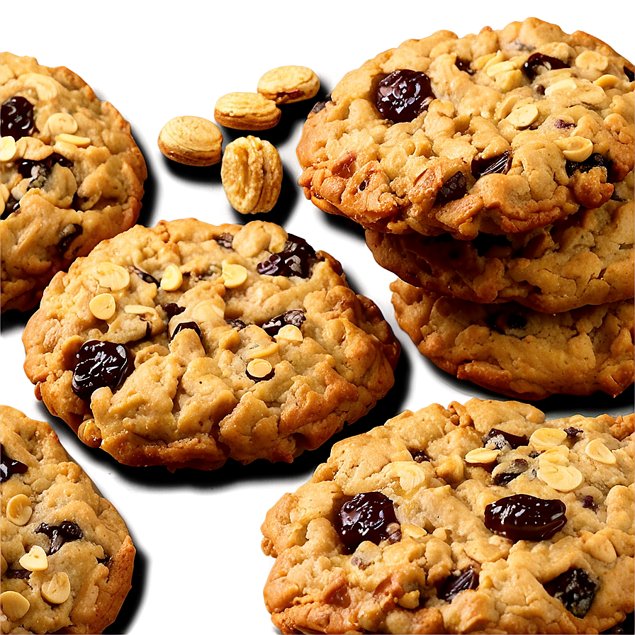 Oatmeal Raisin Cookies PNG uvk PNG with transparent background