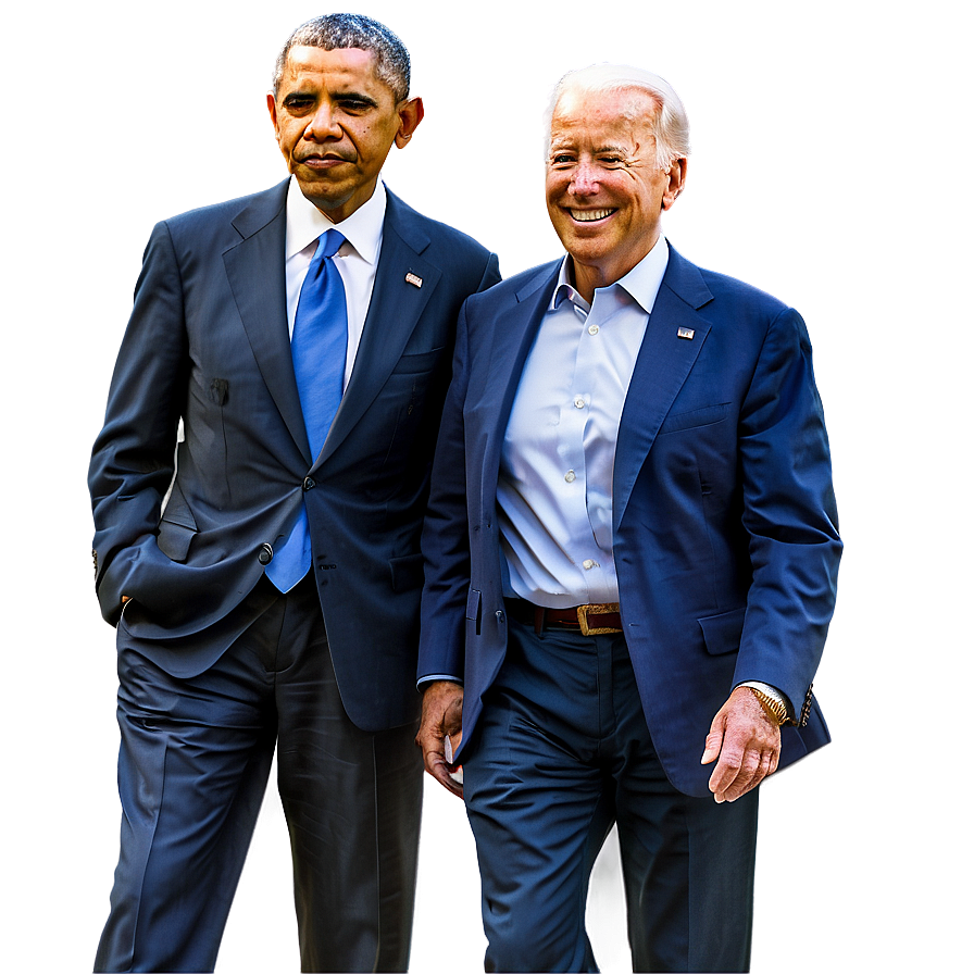 Obama And Biden Png 05242024