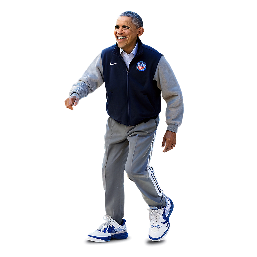 Obama Basketball PNG 05242024 PNG image with a transparent background, free high-resolution download