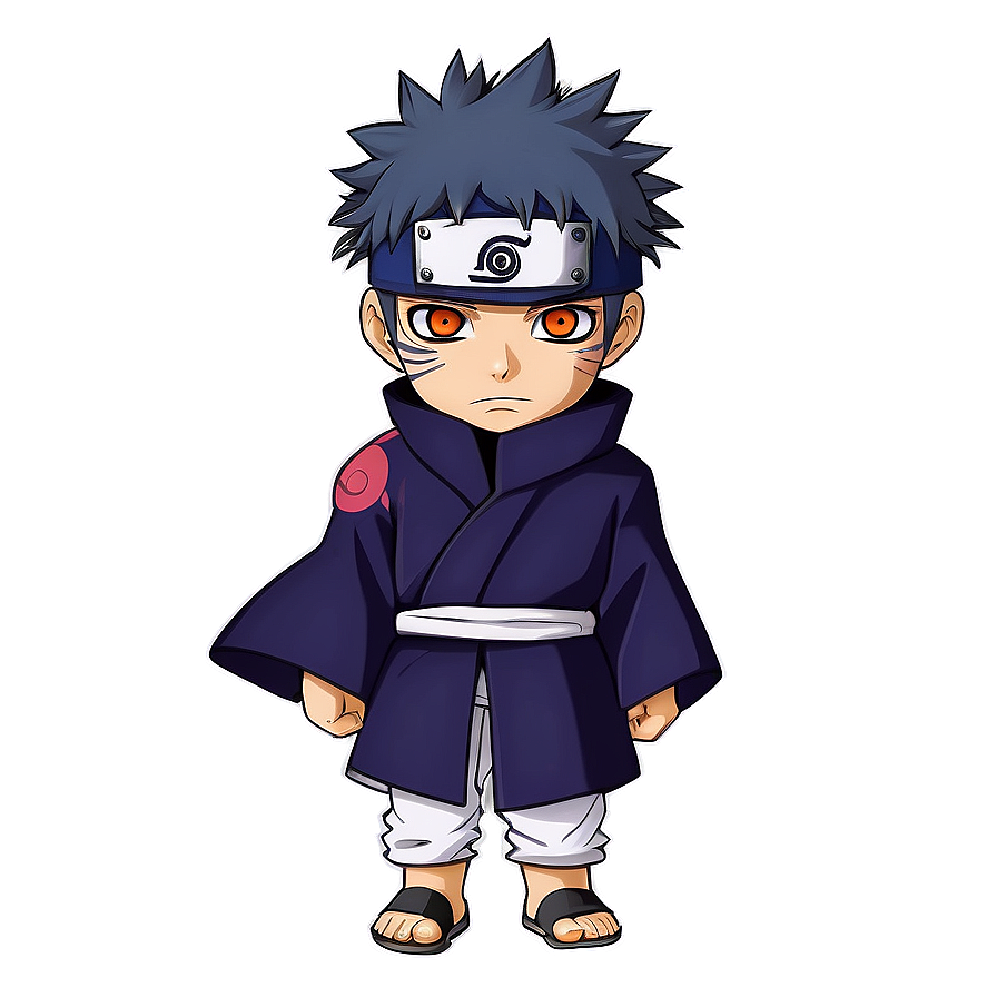 Obito Uchiha Chibi PNG 06112024 PNG with transparent background