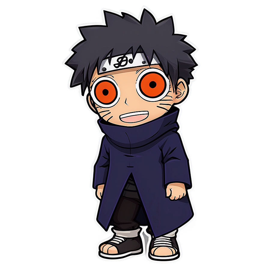 Obito Uchiha Chibi PNG 06112024 PNG with transparent background