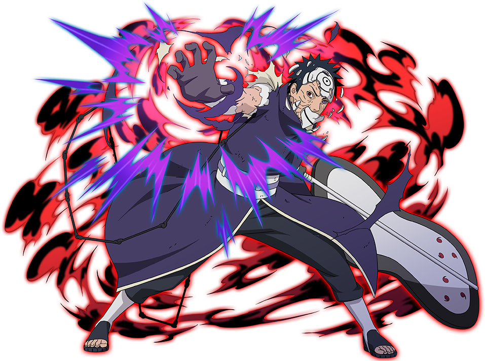 #obitomask #tobimask #naruto #akatsuki #obito #tobi - Obito Ultimate Ninja Blazing PNG with transparent background