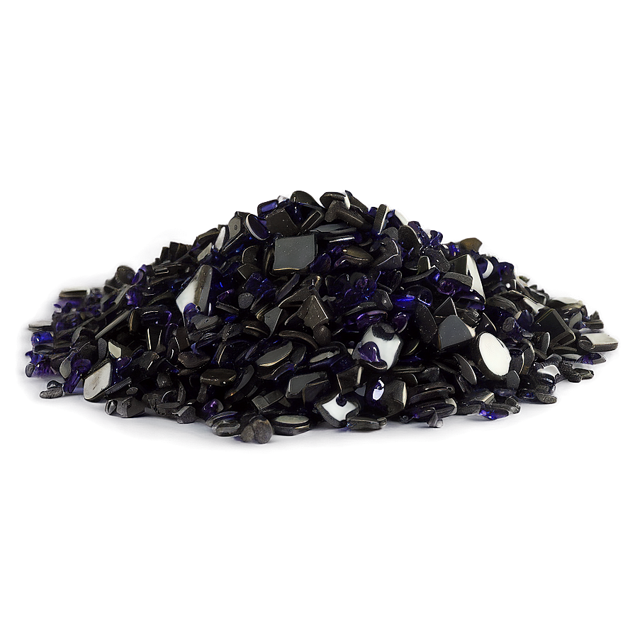 Obsidian Chips Gravel Png 06272024