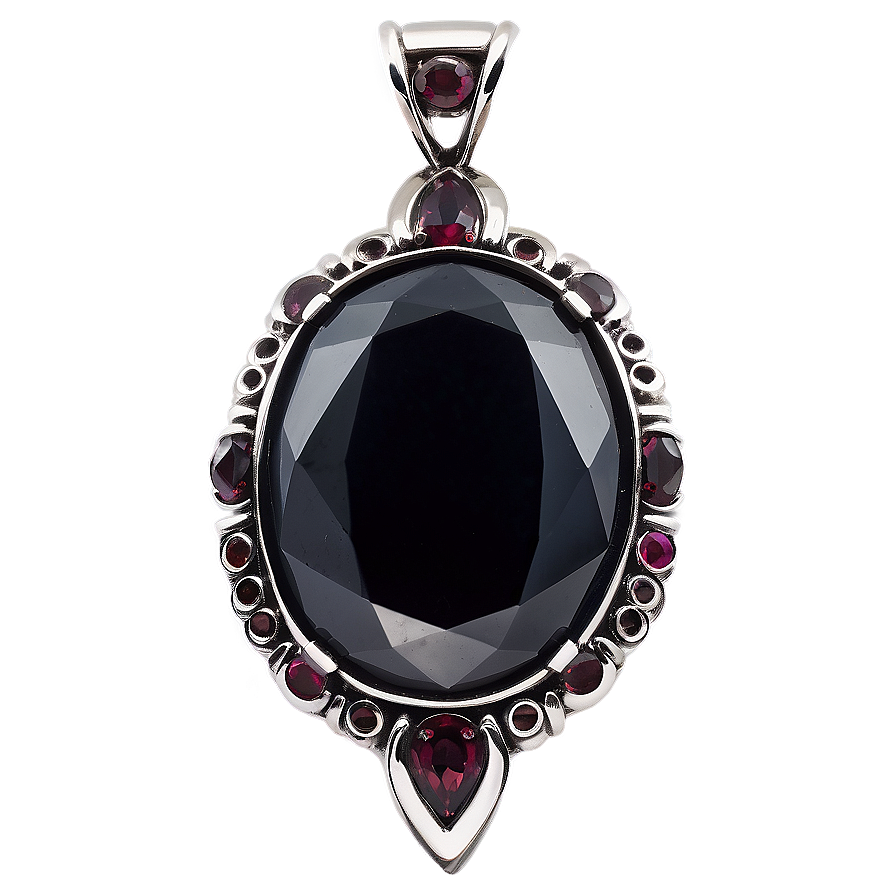 Obsidian Jewelry Pendant Png 87