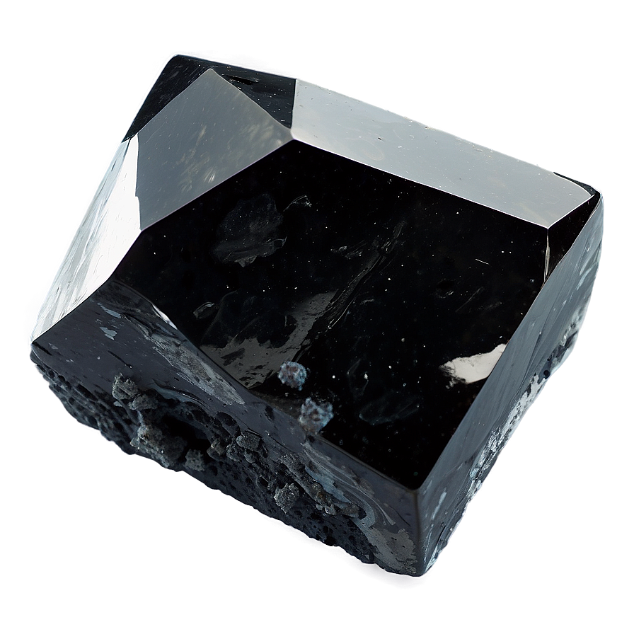 Obsidian Mineral Sample Png Vjf