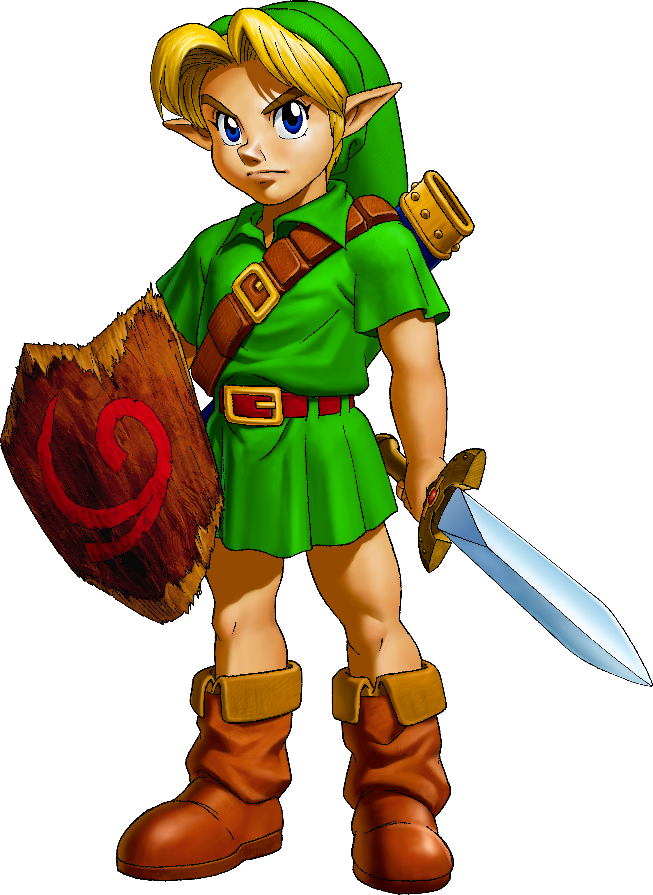 Ocarina Of Time Link Png - Legend Of Zelda Ocarina Of Time Link, Transparent Png PNG with transparent background