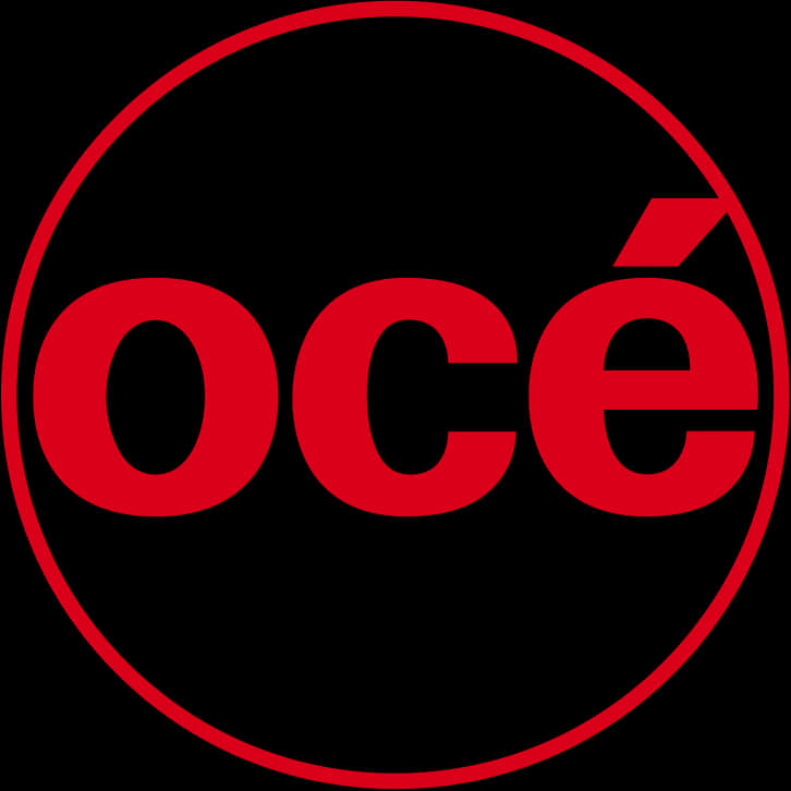 Oce Logo Redon Black