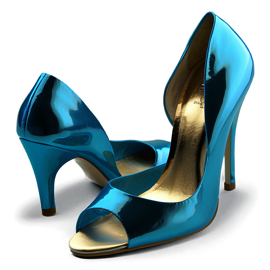 Ocean Blue Heels PNG 35 PNG with transparent background