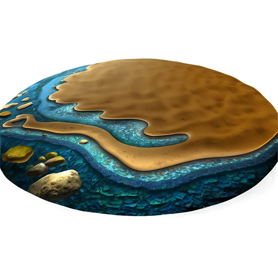 Ocean Floor Sand Png Yjc12