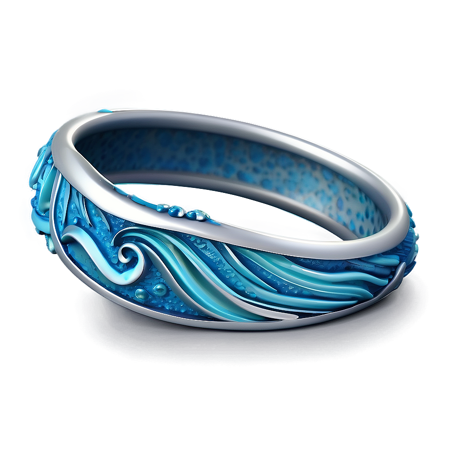 Ocean Inspired Wave Rings PNG 79 PNG with transparent background