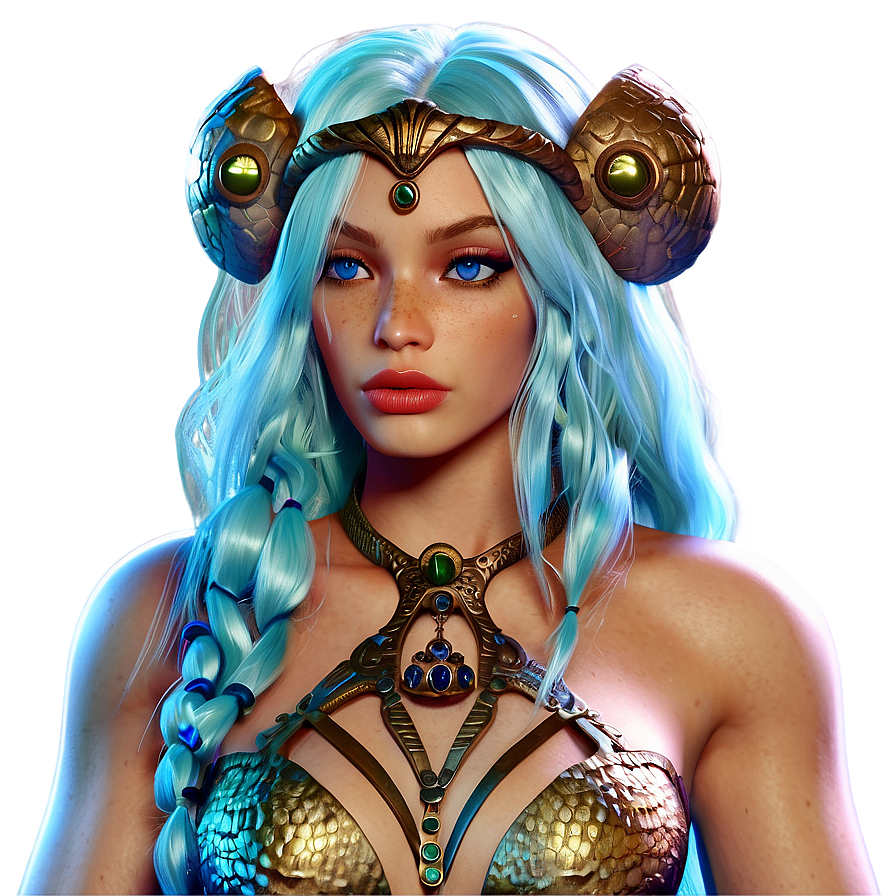 Ocean Siren Fantasy Png Ipm33