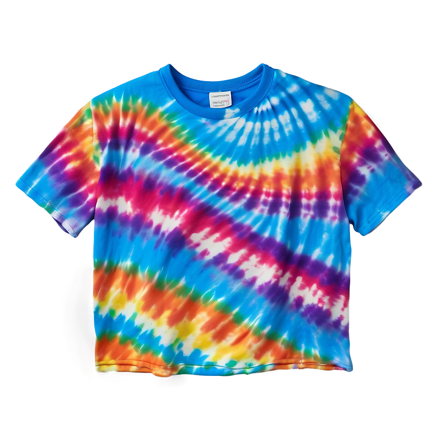 Ocean Wave Tie Dye T-shirt Png Yer