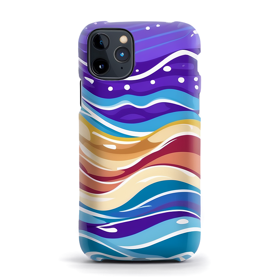 Ocean Waves Phone Case Png 16