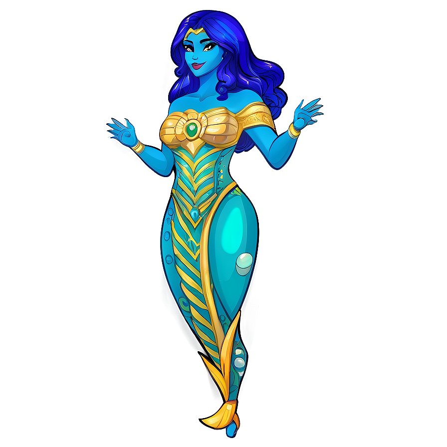 Oceanic Siren Image Png Kbe3