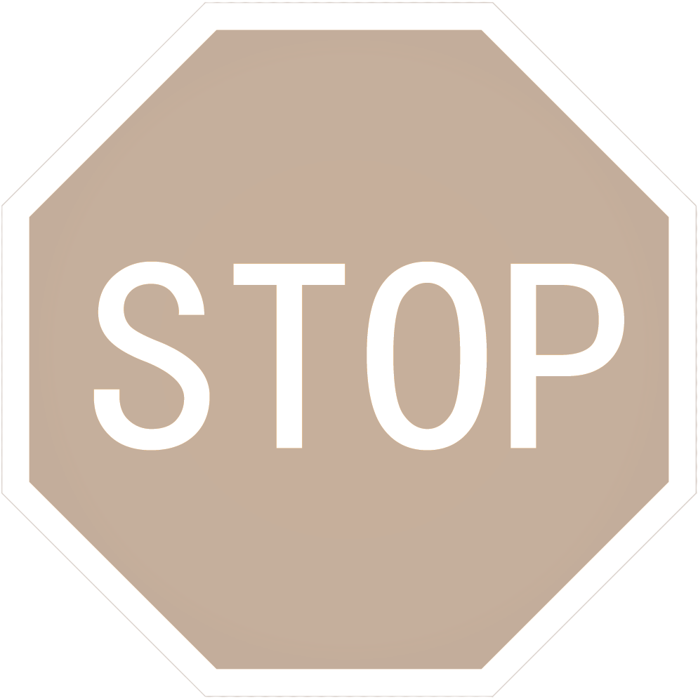 Octagonal Stop Sign